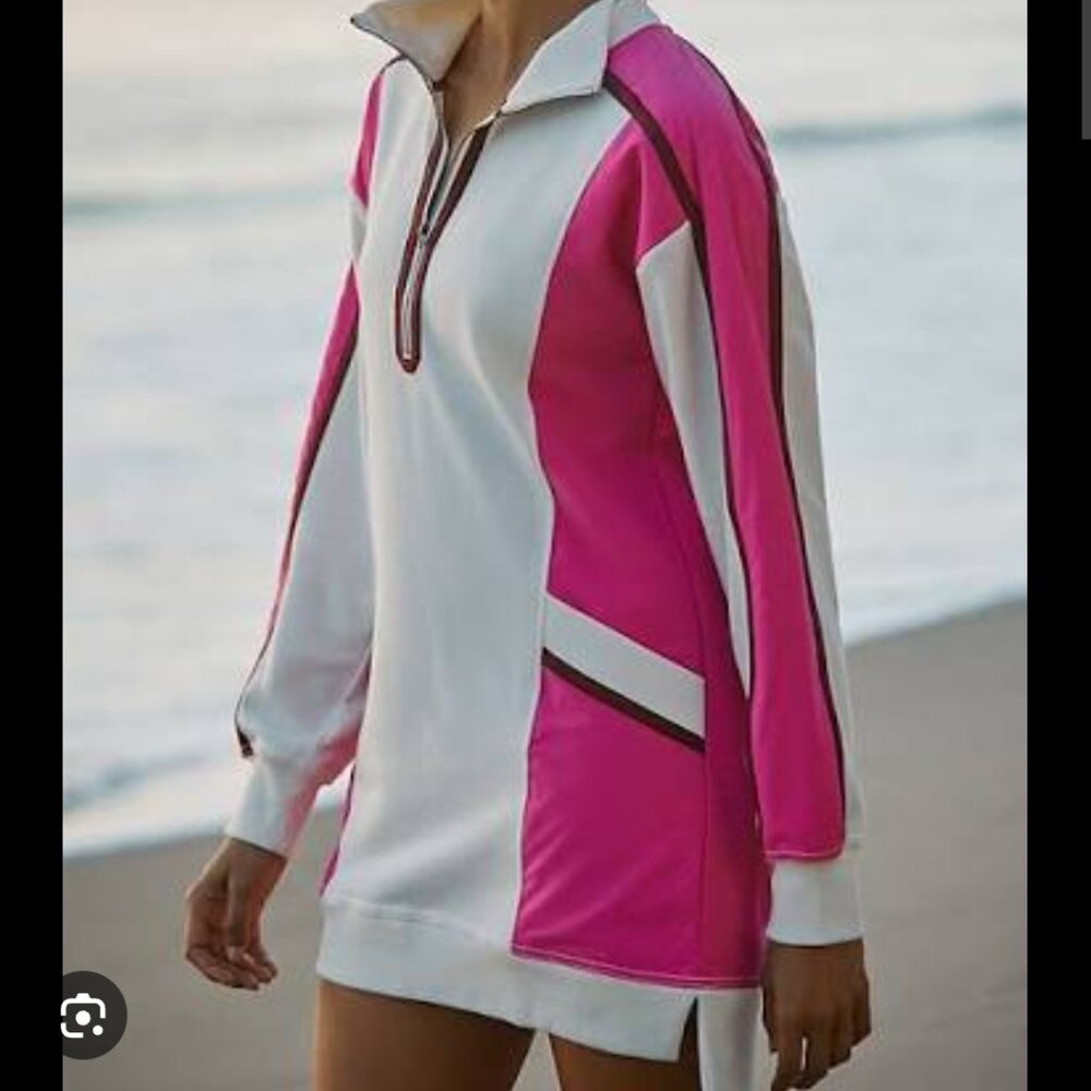 Daily Practice by Anthropologie Sporty Colorblock Twofer Mini Dress XXS